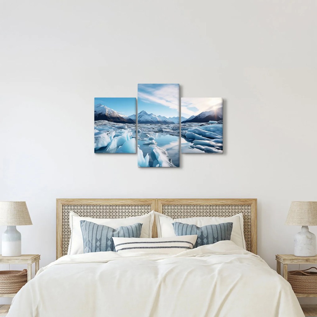 Tablou - Formațiuni glaciare (90x60 cm)