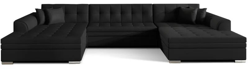 Colțar Vento 355cm negru