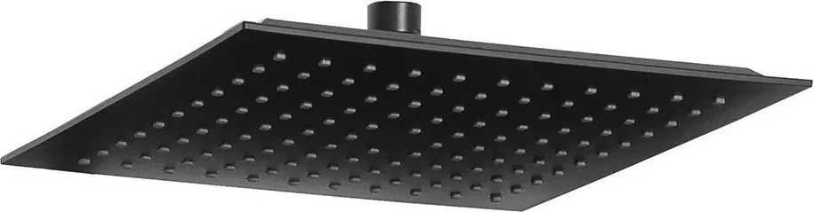 Palarie de dus patrata Invena Svart 250x250 mm negru mat