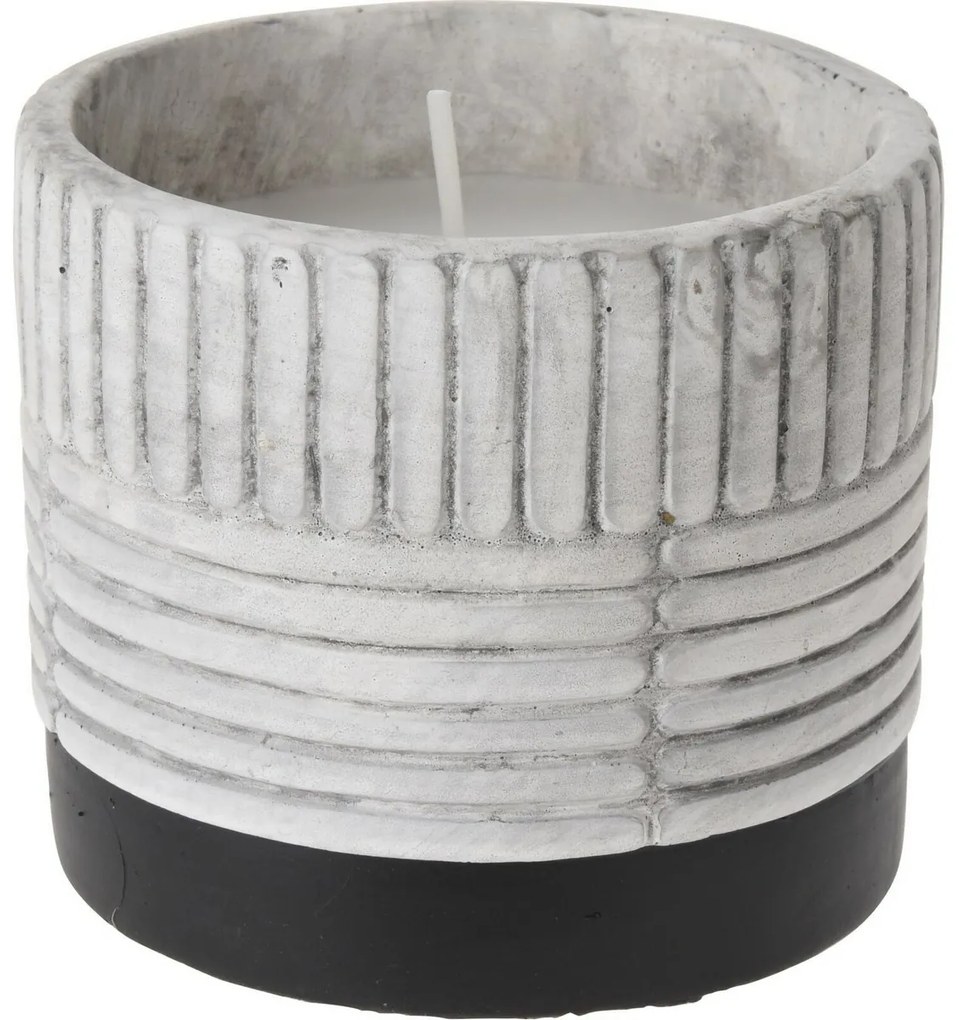 Lumânare repelentă Citronella în recipient din ceramică, 9 x 8 cm