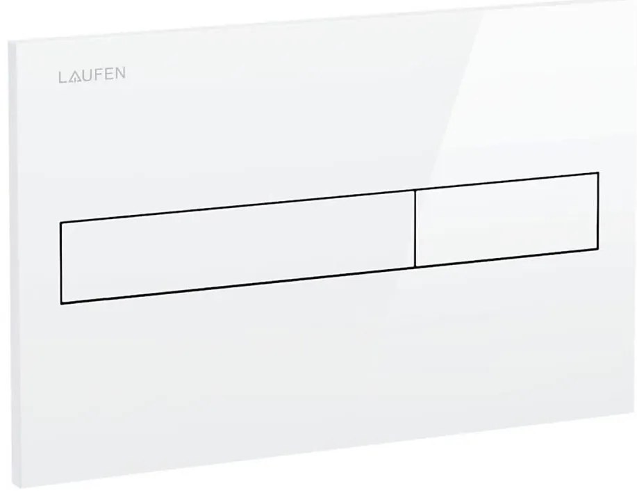 LAUFEN H8956610000001 - Placă de acționare DUAL LIS, alb