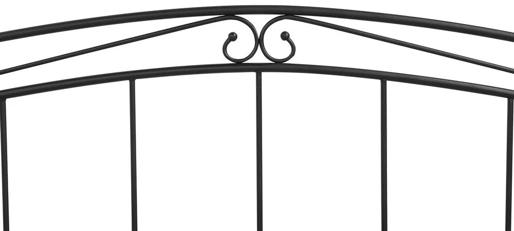 Pat extensibil 80 cm TULO (negru) (cu somieră). 1022656