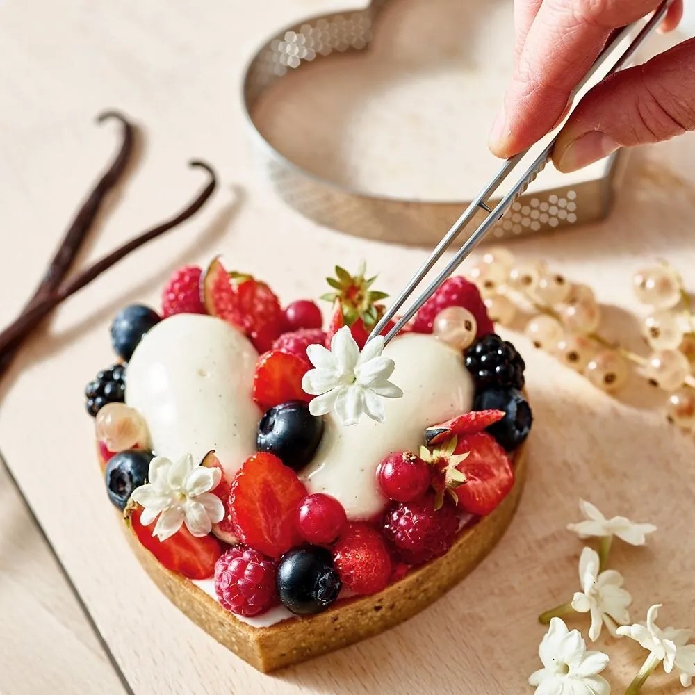 Inel de tort Inimă De Buyer 3099.51, 12cm, oțel inoxidabil, 12 cm