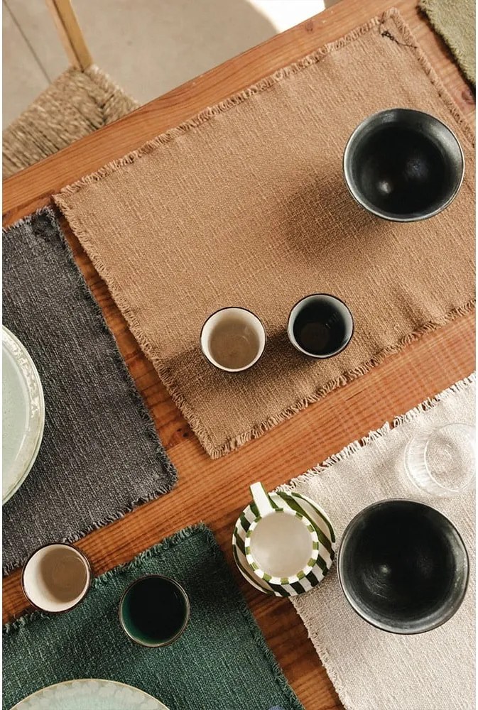 Suporturi pentru farfurii 2 buc. din bumbac 38x50 cm Handloom – Lorena Canals