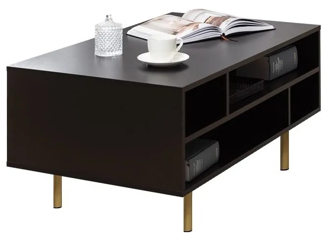 Măsuță de cafea Newelon NW03 (Cașmir + auriu) . 1103748