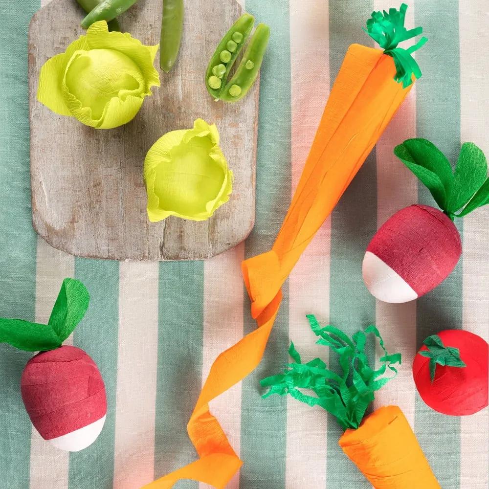 Accesorii pentru petreceri 4 buc. Vegetable Surprise Balls – Meri Meri