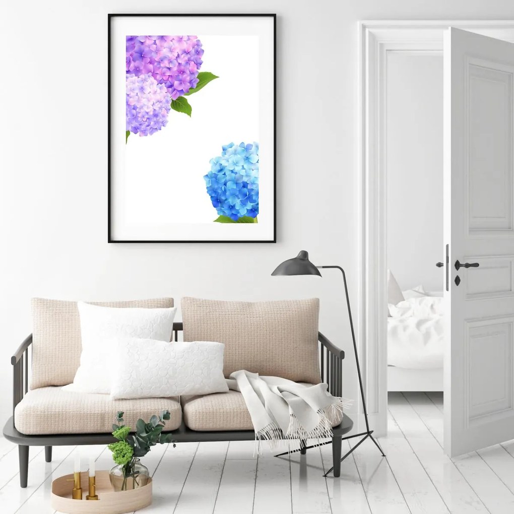 Poster - Hortensie (A4)