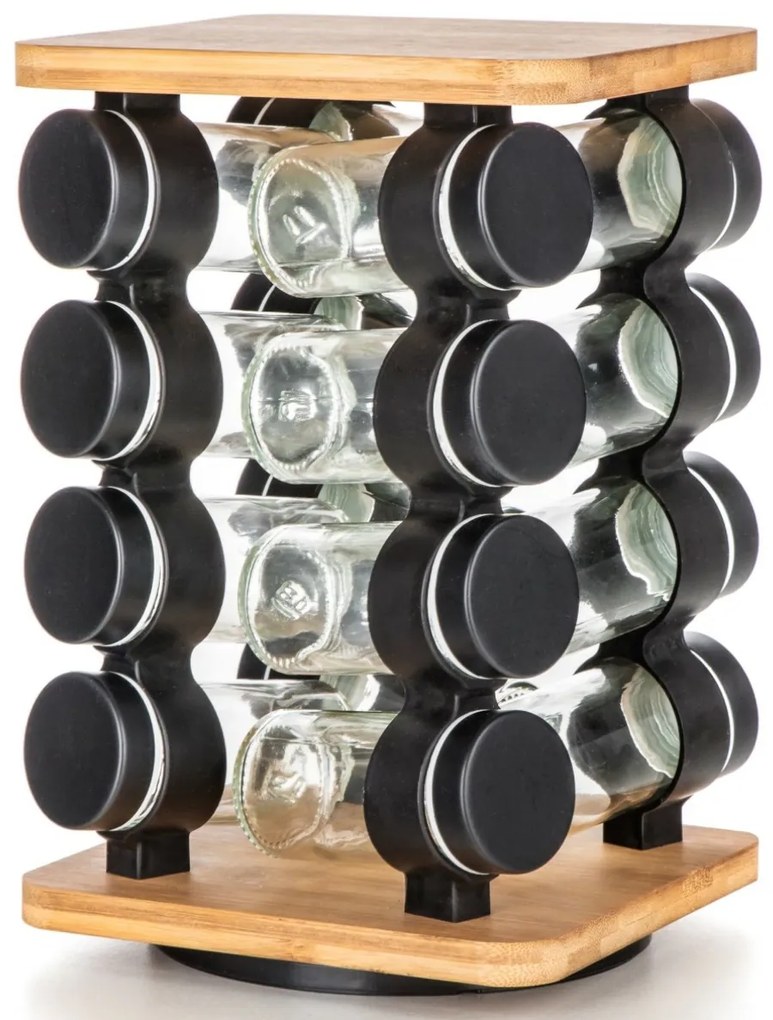 Set de condimente Banquet CULINARIA Black, 16piese