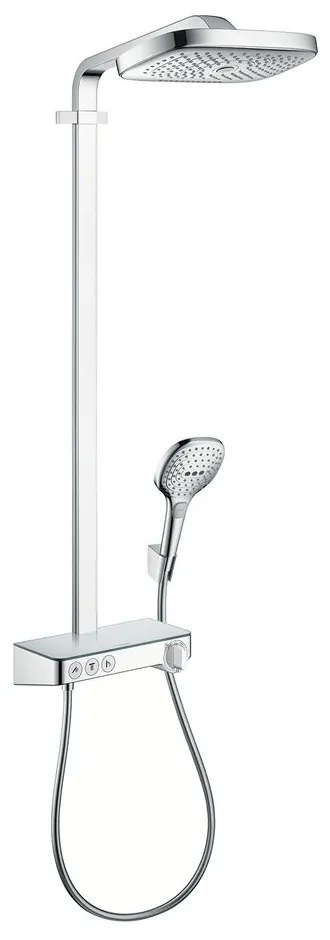 Coloana de dus cu baterie termostatata Hansgrohe Raindance Select E 300