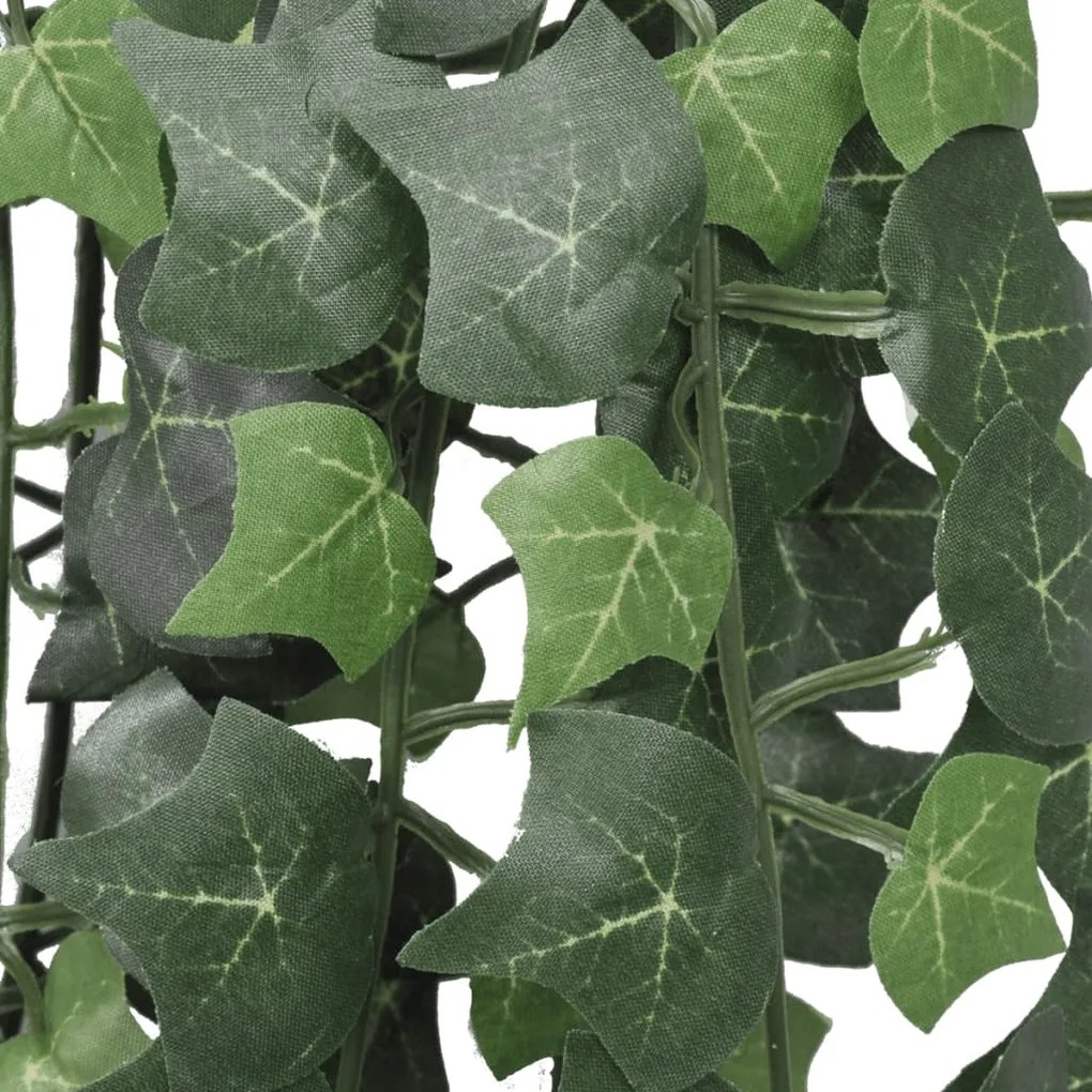 241366 vidaXL Tufiș de iederă artificială, 2 buc., verde, 90 cm