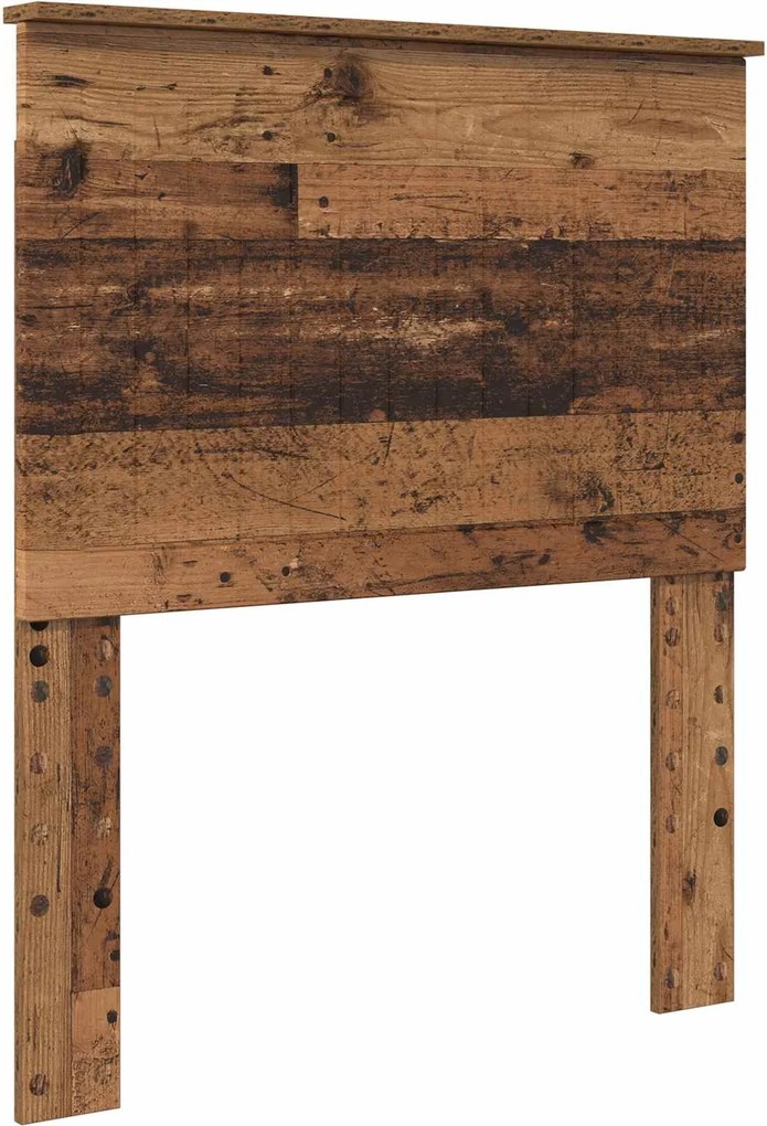 vidaXL Tăblie cap cu headboard Lemn Vechi 80 cm Lemn compozit