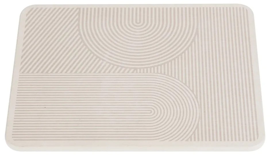 Scurgător de vase bej din diatomit 40x30 cm Damon – Wenko