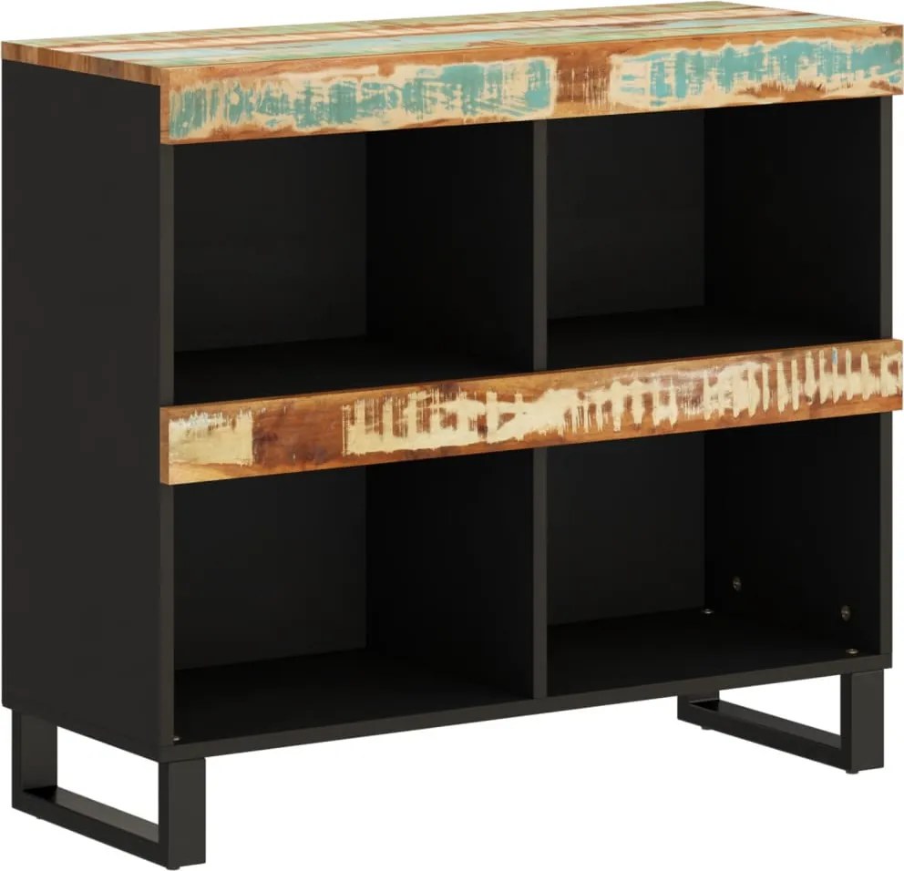 vidaXL Dulap lateral, 85x33x75 cm, lemn masiv recuperat