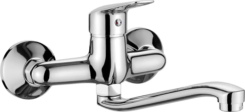 Boro Baterie pentru bucătărie, montare pe perete Finisaj: Crom BMO_080M