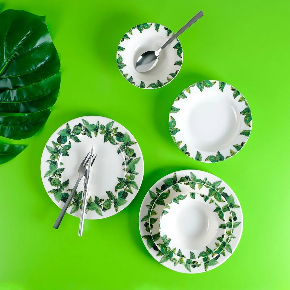 Set de cină (18 piese), Hermia, Culoare: Multicolor