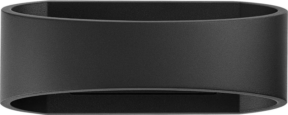 Aplica LED perete exterior IP54 Gerla negru