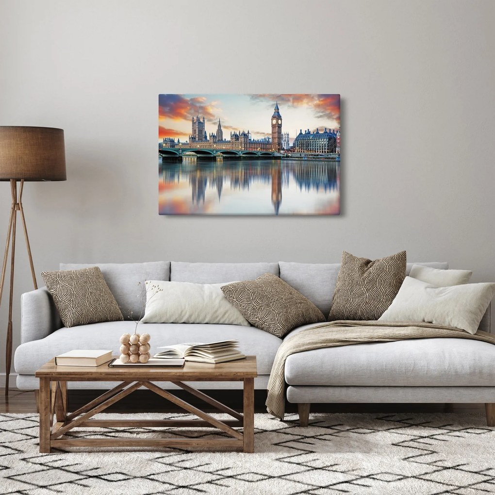 Tablou - Houses of Parliament din Londra (90x60 cm)