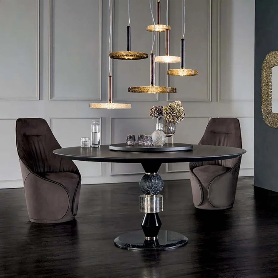 Masa eleganta design extravagant Pandora, 140cm