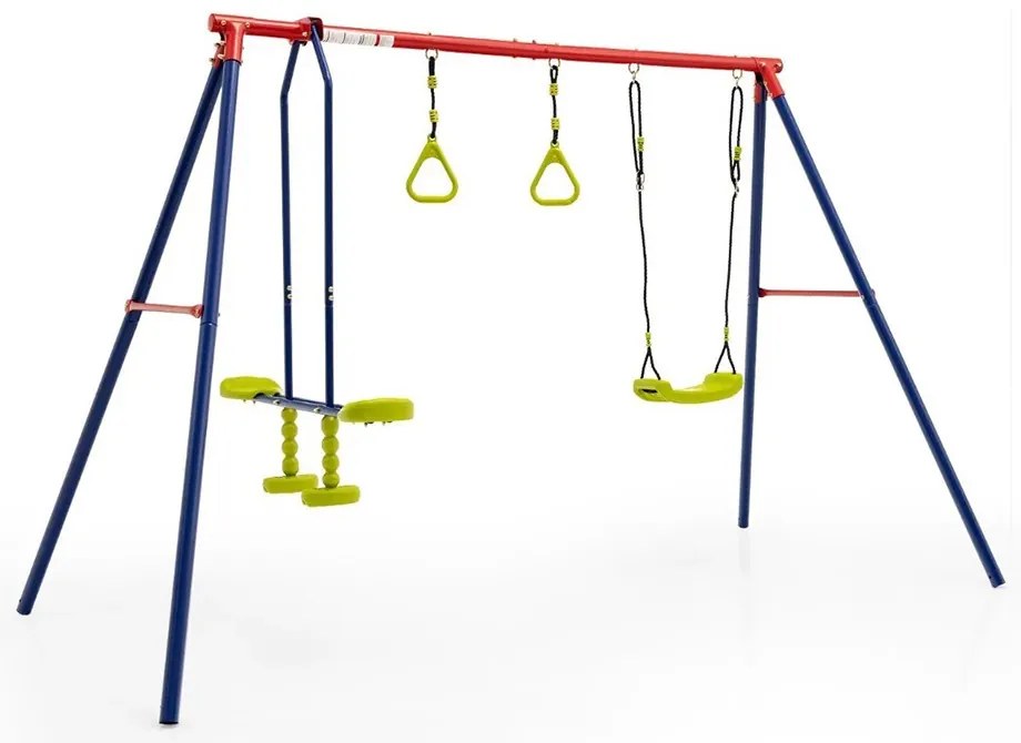 Set de leagăn 3 în 1 pentru exterior