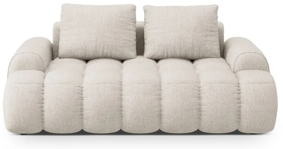 Canapea bej 175 cm Linz – Cosmopolitan Design