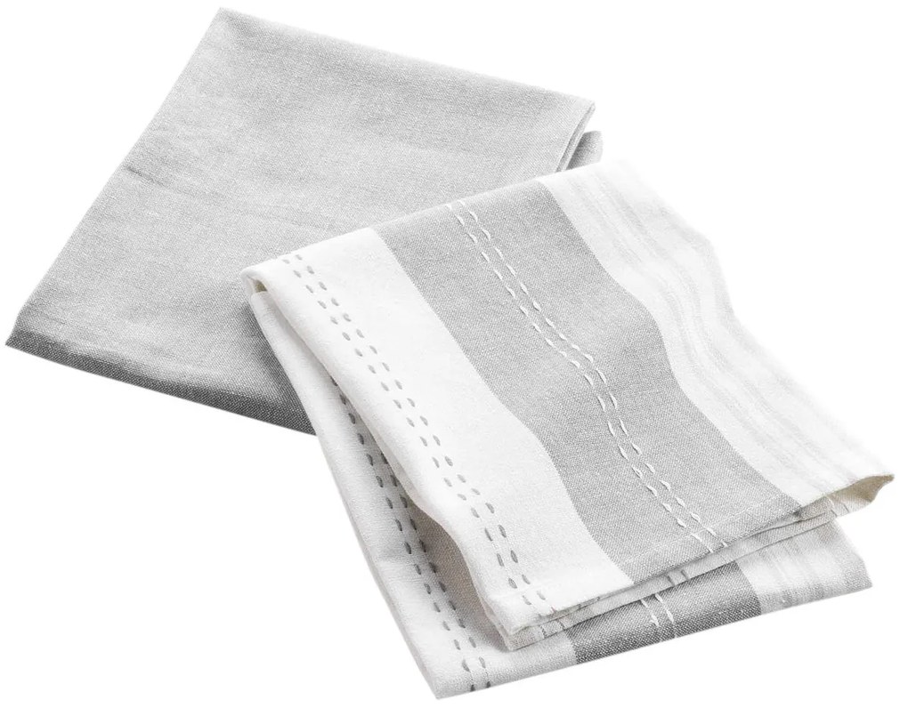 Prosoape de bucatarie ANDRIA, 50 x 70 cm, set bumbac reciclat