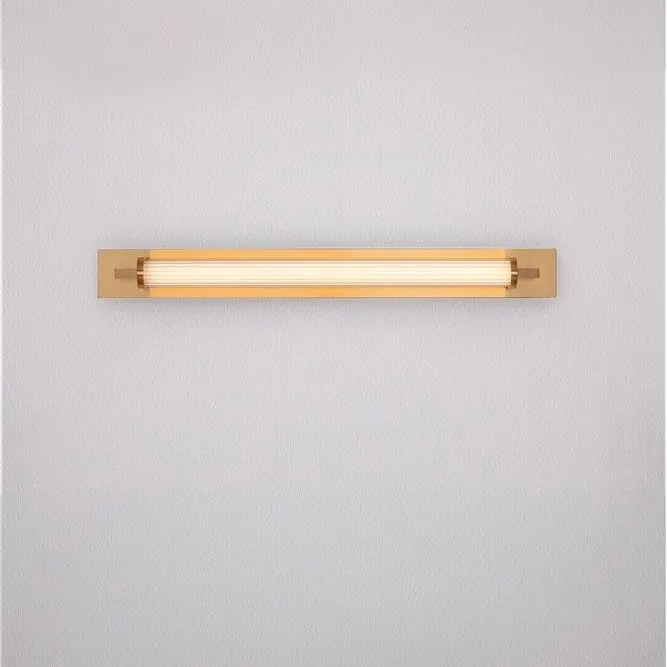 Aplica baie LED, protectie IP44, L-80cm, Auriu, Fasko NVL-9236299