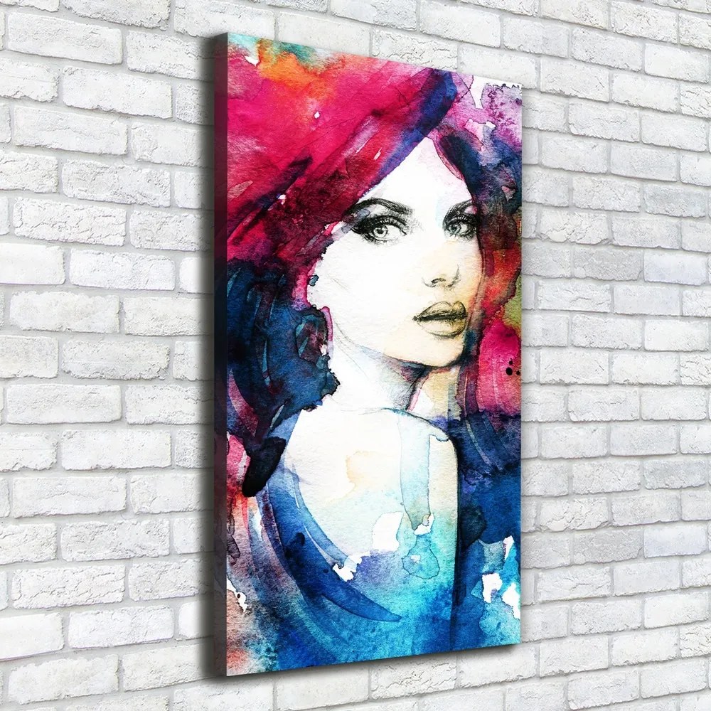 Tablou pe pânză canvas Abstracție femeie