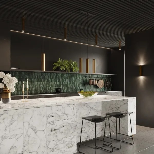 Lustră pe cablu Sollux SL.1201 LAGOS 3xGU10/10W/230V auriu