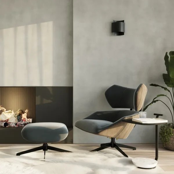 Aplică IMPACT 1xG9/40W/230V neagră