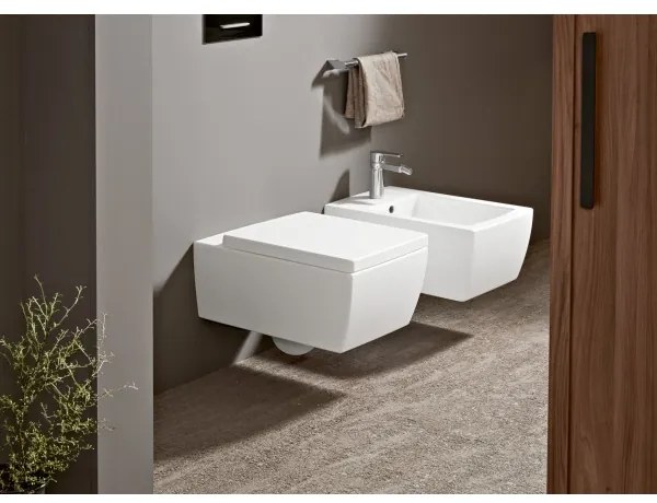 Vas WC rimless suspendat, Villeroy&amp;Boch Memento 2.0, DirectFlush, 37.5x56cm, Alb Alpin, 4633R001