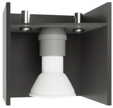 Aplică perete LORETO 1xG9/40W/230V gri