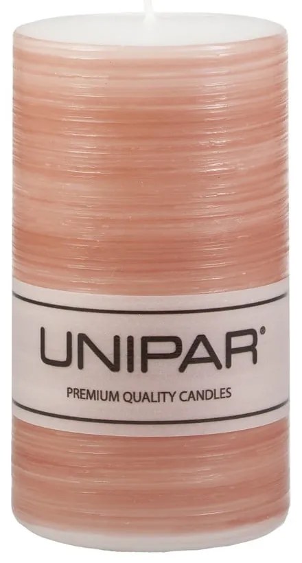 Lumânare Unipar Finelines, durată ardere 40 h, maro