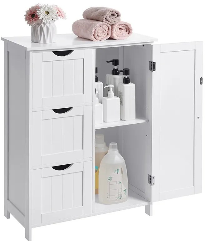 Dulap cu 3 sertare și 1 raft 60x30x81 cm