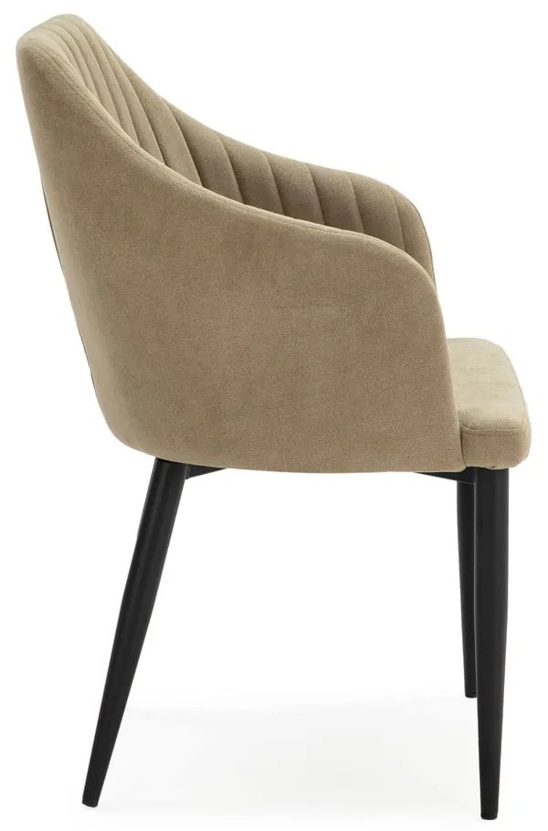 Set de scaune de sufragerie verde deschis 2 buc. tapițat Nadi – Marckeric