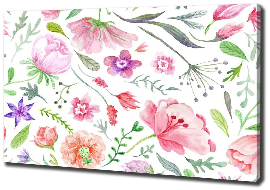 Print pe pânză Model floral