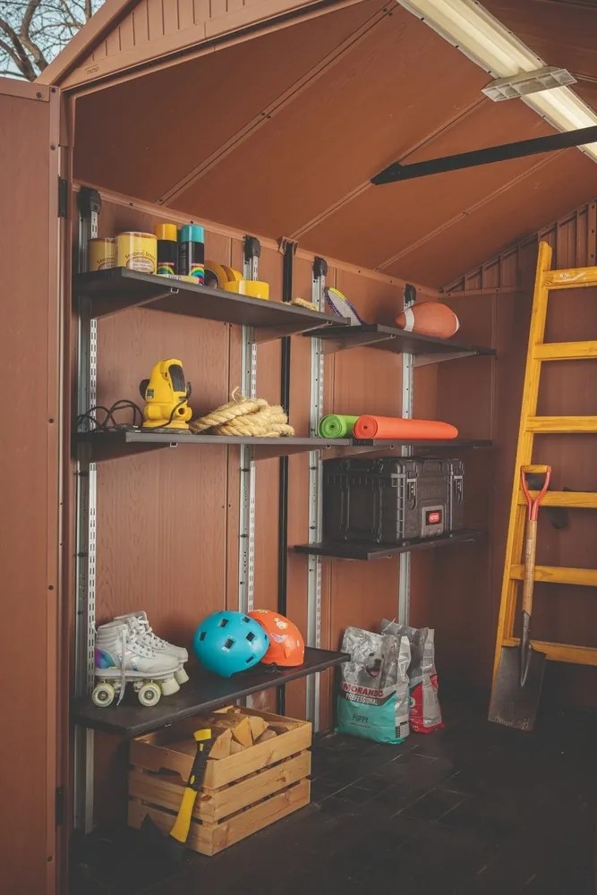 Rafturi pentru casa de gradina KETER - Kit de rafturi 100