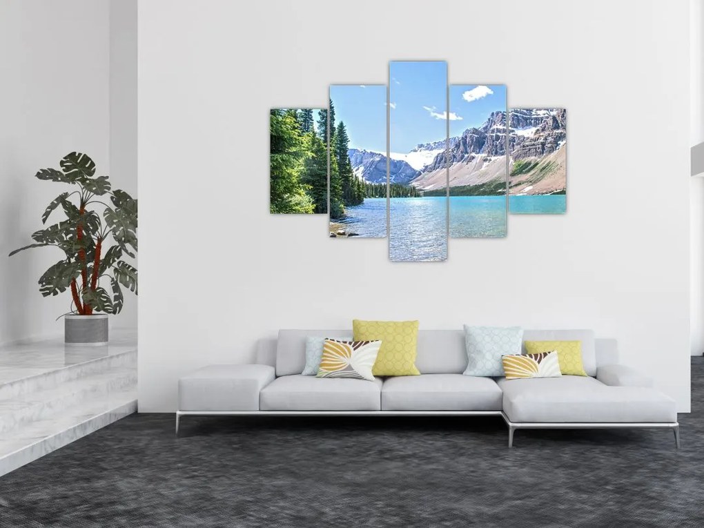 Tablou - Lac Alpin (150x105 cm)