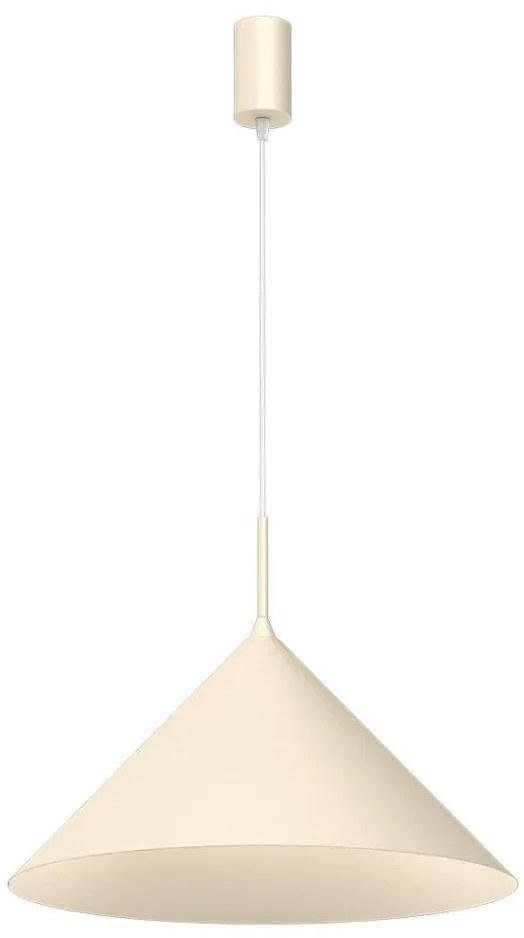 Lustră suspendată pe cablu CAPITAL 1xGX53/15W/230V, Ø 46 cm, crem