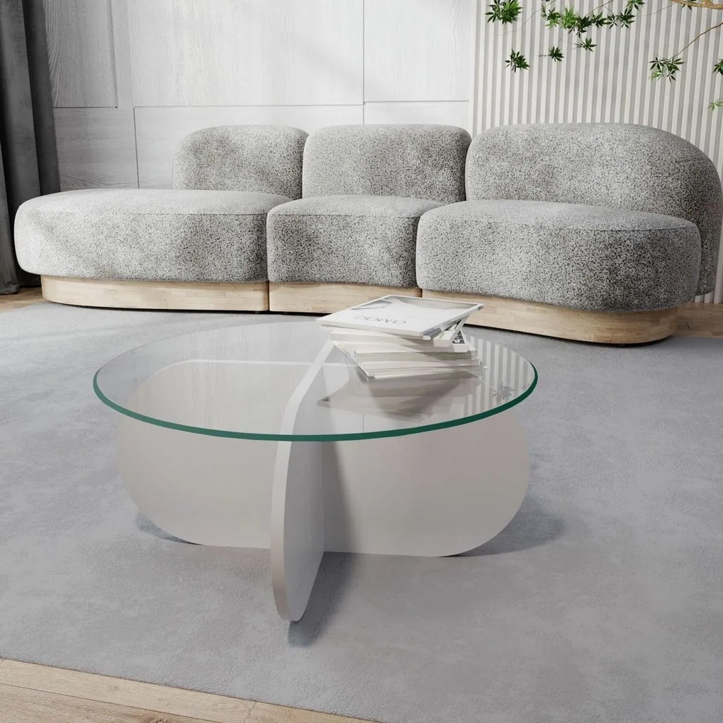 Măsuță de conferință Bubble White