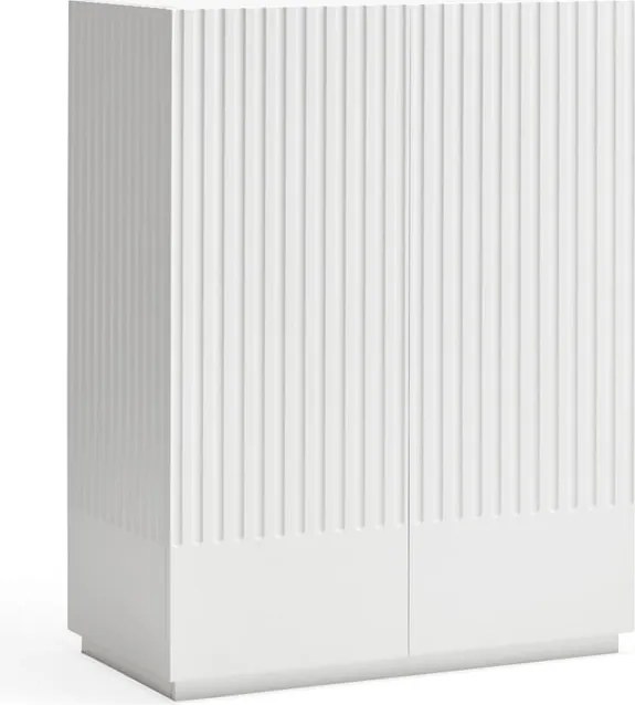 Comodă Teulat Doric, lățime 92 cm, alb