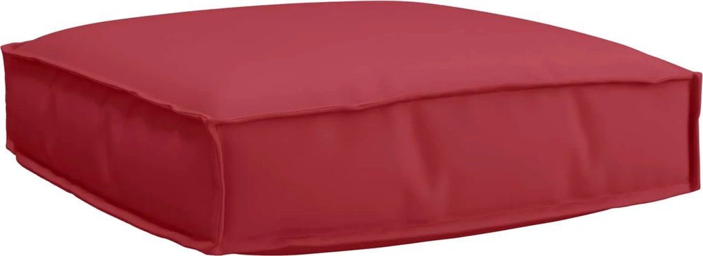 vidaXL Pernă Roșu Vin 60 x 60 x 12 cm Material Oxford