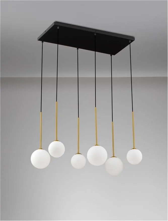Lustra moderna cu 6 pendule SAVOY