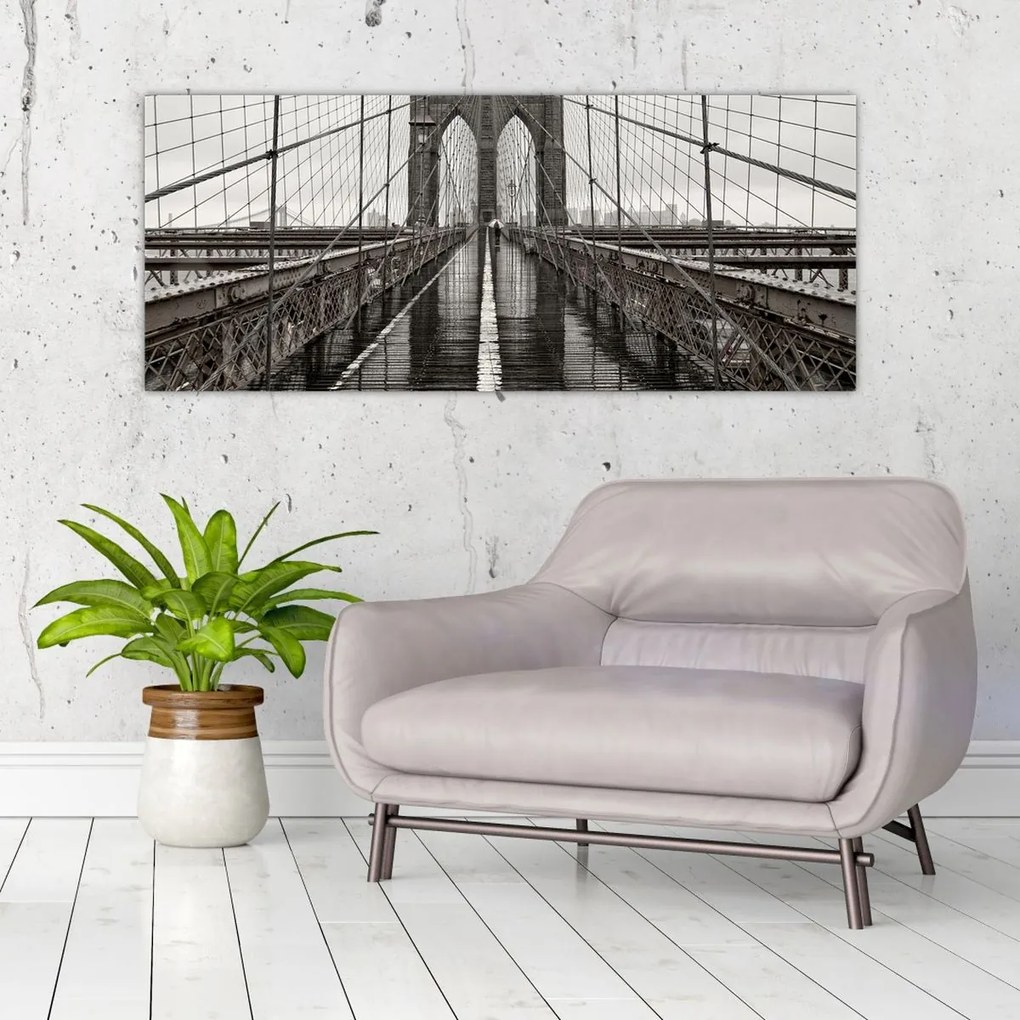 Tablou - Podul Brooklyn (120x50 cm)