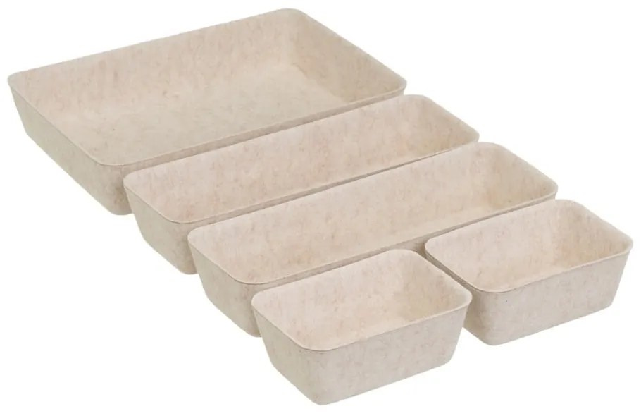 Organizatoare pentru sertare 5 buc. din material textil – Casa Selección