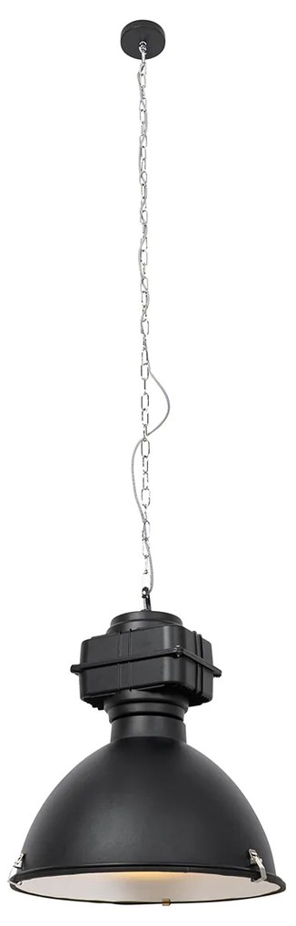 Lampă suspendată industrială neagră 53,5 cm - Sicko