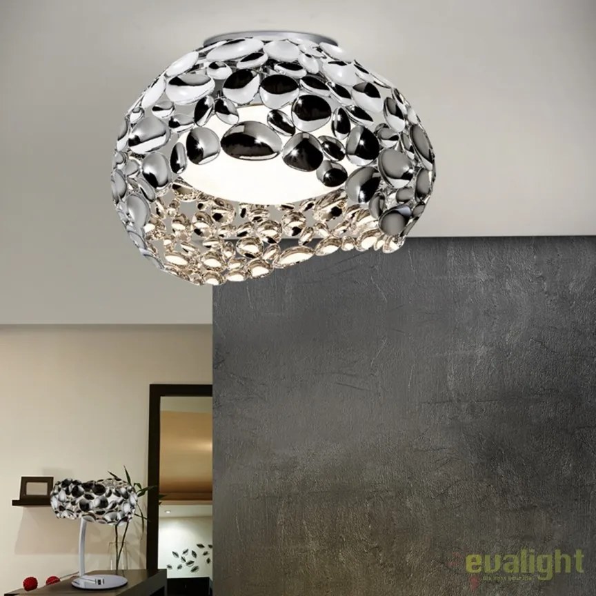 Plafoniera LED design modern diam.46cm Narisa crom SV-266866