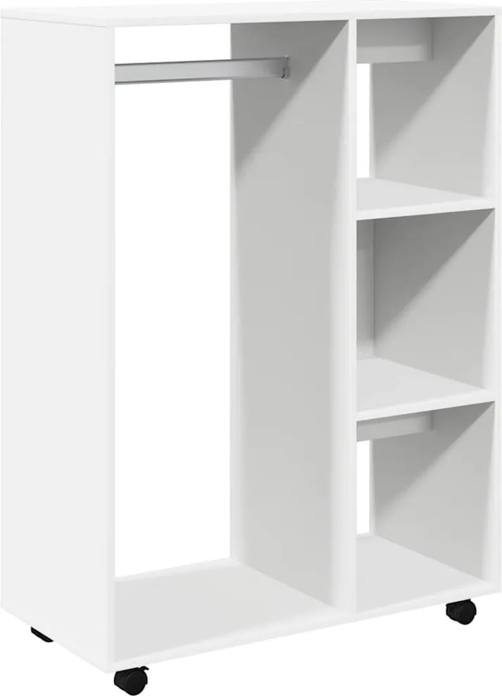 vidaXL Șifonier, alb, 80x40x110 cm, PAL