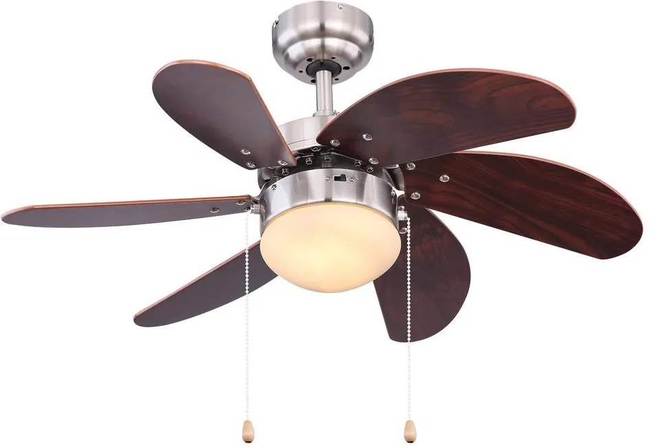 Globo 03810 - Ventilator de tavan RIVALDO 1xE14/60W/230V