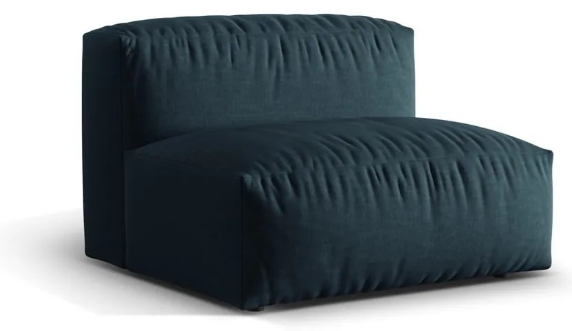 Modul pentru canapea modulară albastru închis (de mijloc) Martina – Micadoni Home