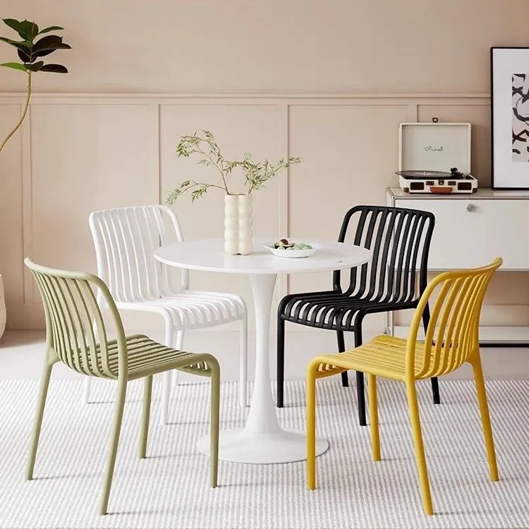 Scaun din plastic TREGO, antracit